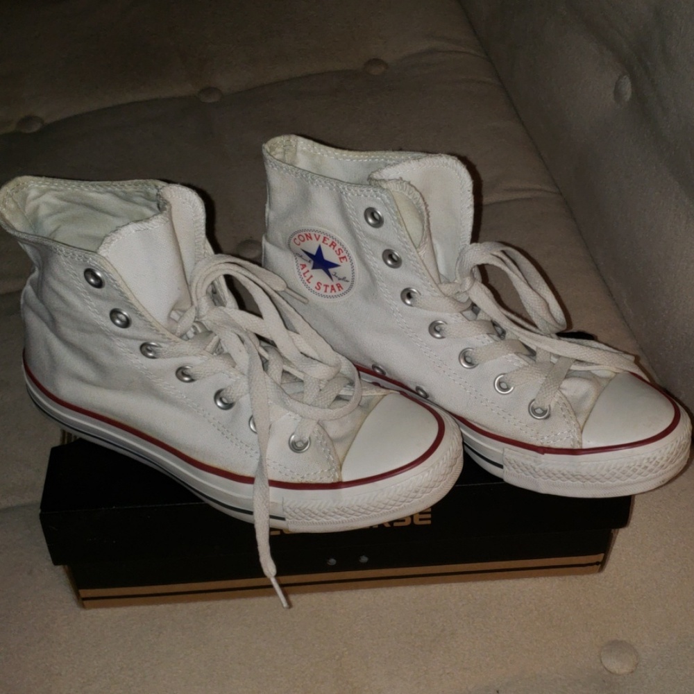 Converse All Star High Tops, White